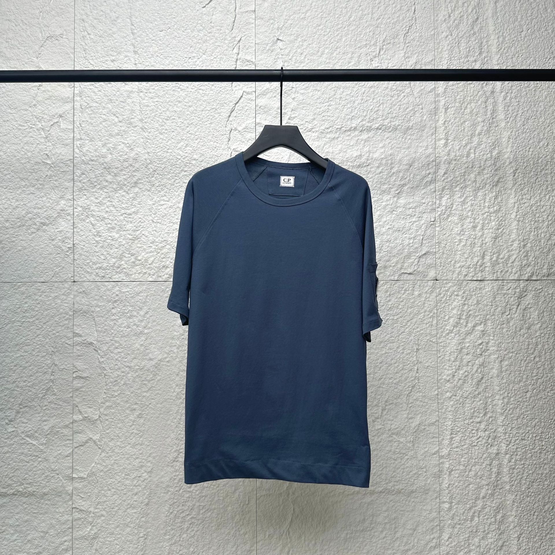 Cp Company T Shirts Summer Casual Loose Crew Neck Pullover