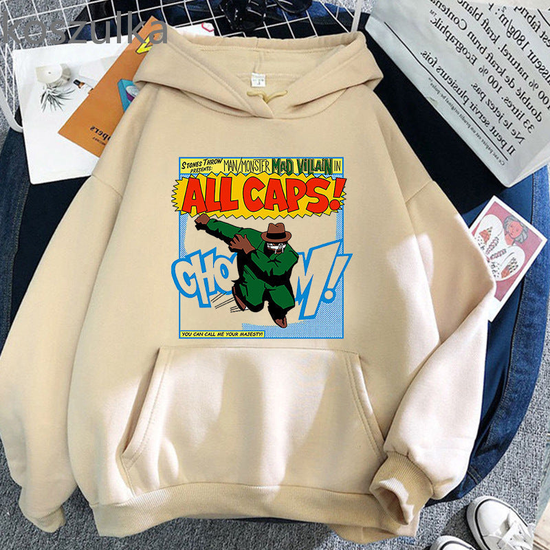 Mf Doom Hoodie  Casual Unisex Setwear fashion
