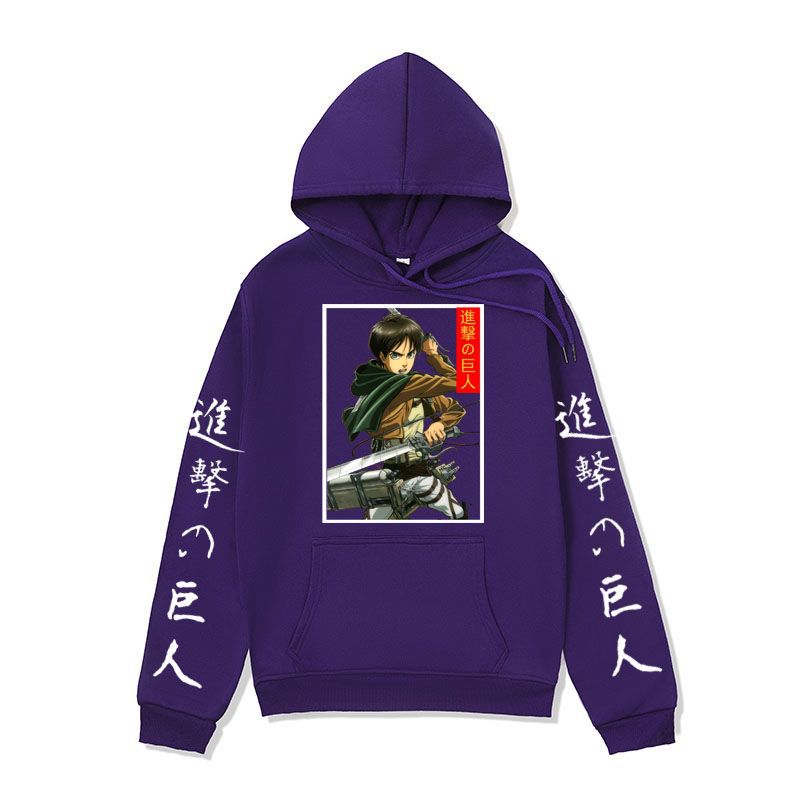 Anime Hoddies Japanese Anime Attack on Titan Series Hoodie