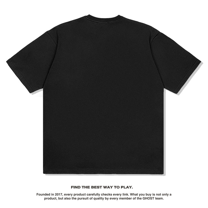 Nba T Shirt Kuzma European and American High Street Short Sleeve T-shirt Top American Street Loose Men and Women