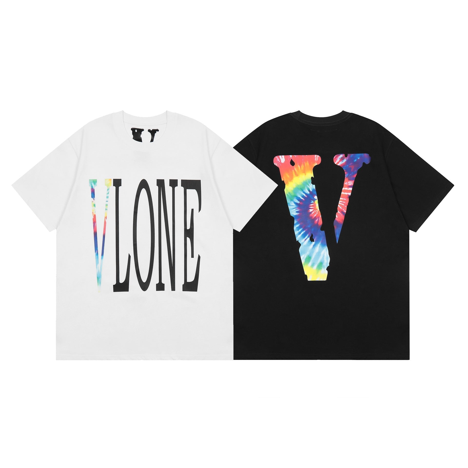 Vlone T Shirt Spring Summer Rendering Big V