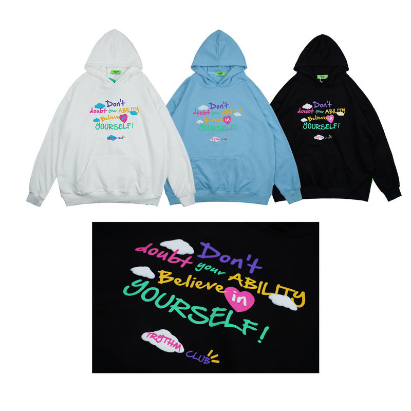 Man Fall Outfits Sweater Men's and Women's Hip-Hop Fashionable Brand BF Design Hoodie Top