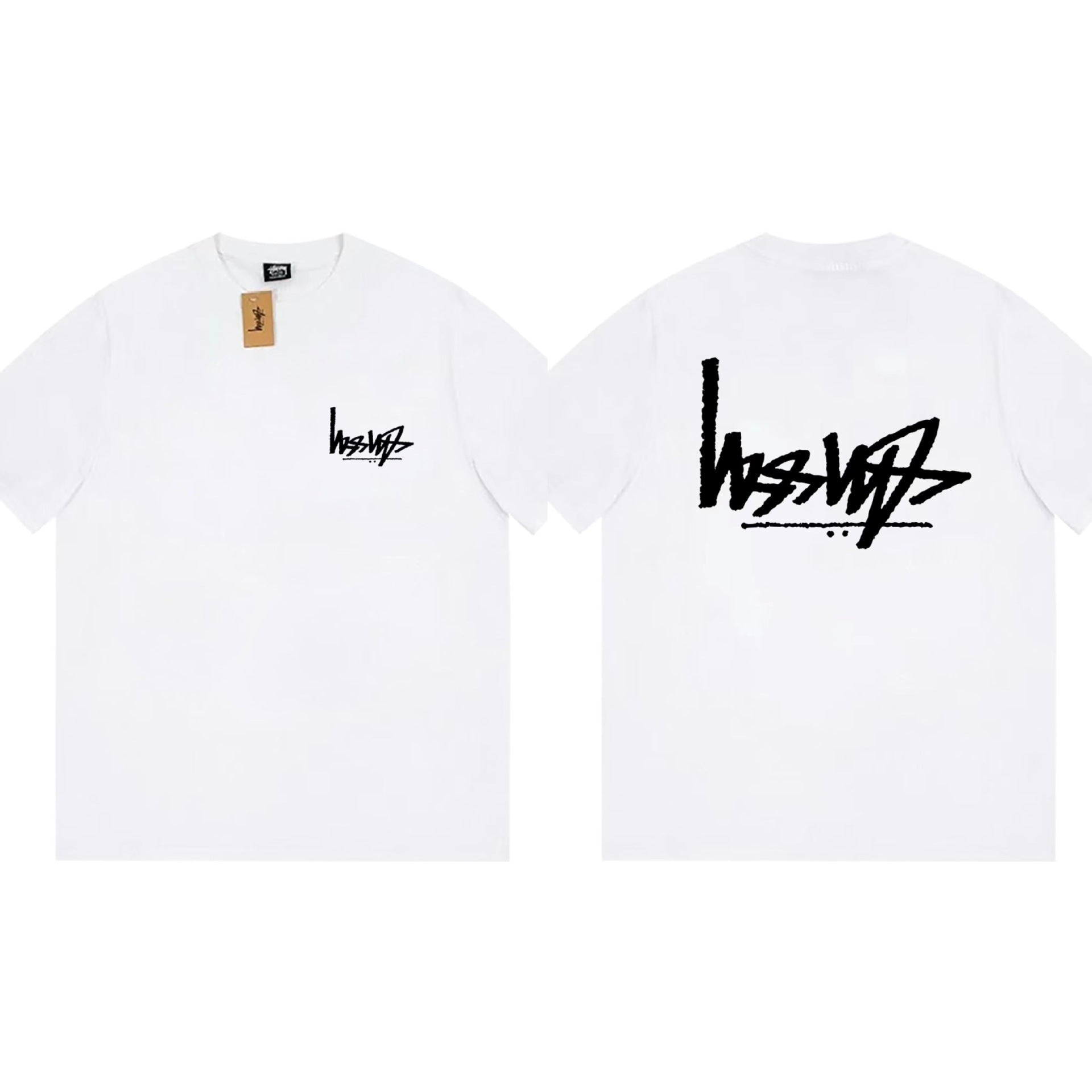 Stussy T Shirts Loose Casual T-Shirts Same for Men and Women