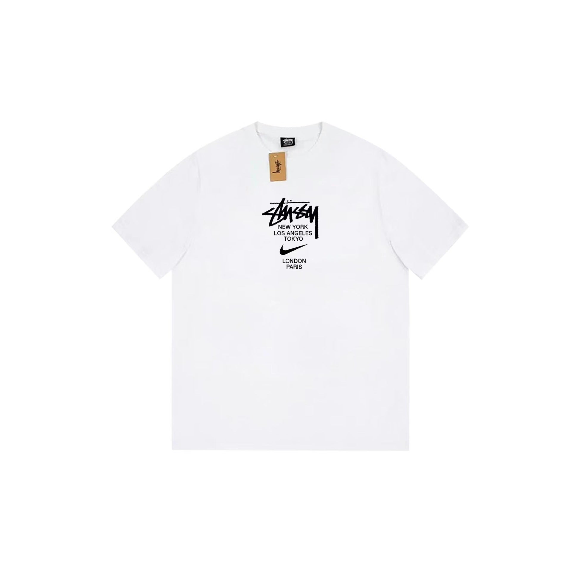Stussy T Shirts Loose Casual T-Shirts Same for Men and Women