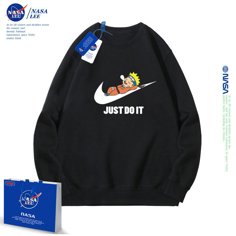 Nasa Children Hoodie Nasa Children'S Round Neck Sweater Spring And Autumn Loose