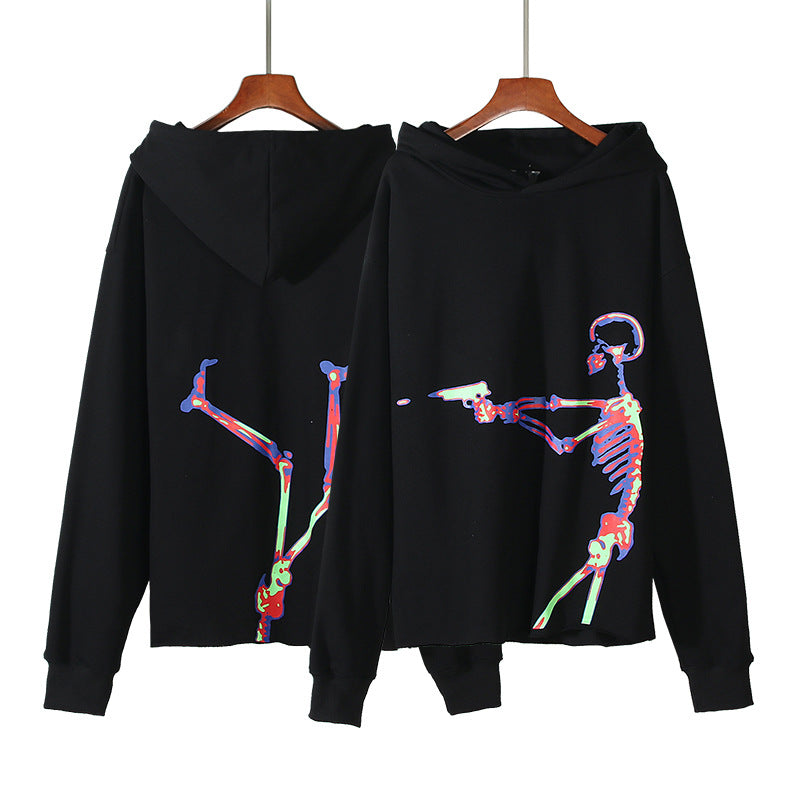 Vlone X Ray Hoodie Cotton Terry Men'S Women'S Pullover