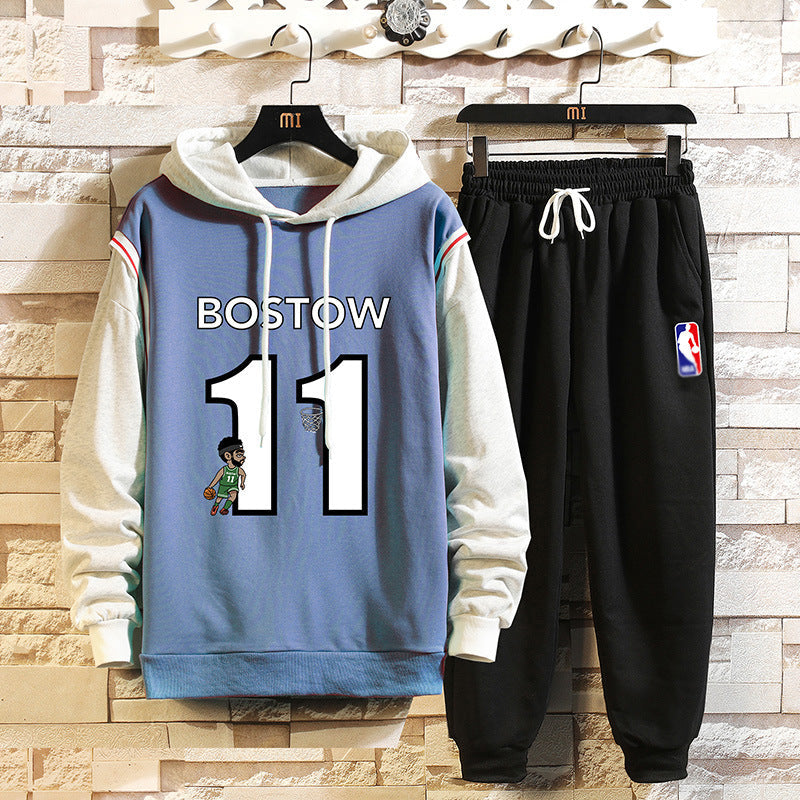 MEN'S Hoodie Casual Two-Piece Suit