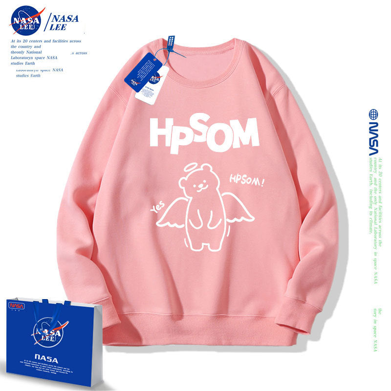 Nasa Children Hoodie Nasa Sweater Children'S Autumn Loose Round Neck