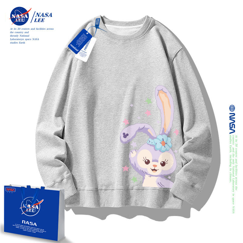 Nasa Children Hoodie Nasa Joint Name Children'S Round Neck Sweater Autumn Clothing