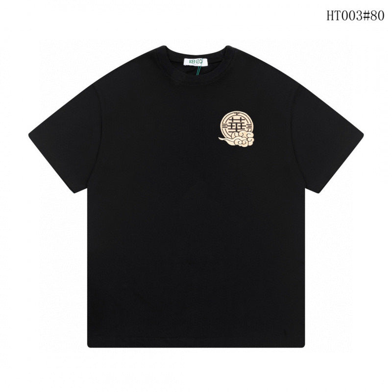 KENZO T Shirt Summer Tiger Head Casual