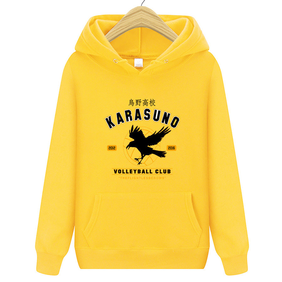Adolescence Sweatshirt Cartoon Harajuku Wuno Hoodie Fleece