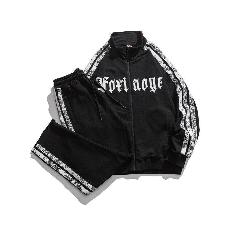 Zip up Hoodies Men's Autumn Casual Loose Sports Top