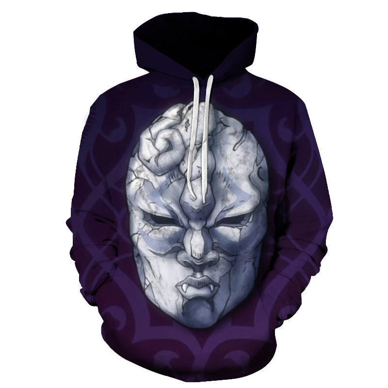Anime Hoddies JoJo Fantasy Adventure 3D Digital Printing Hoodie
