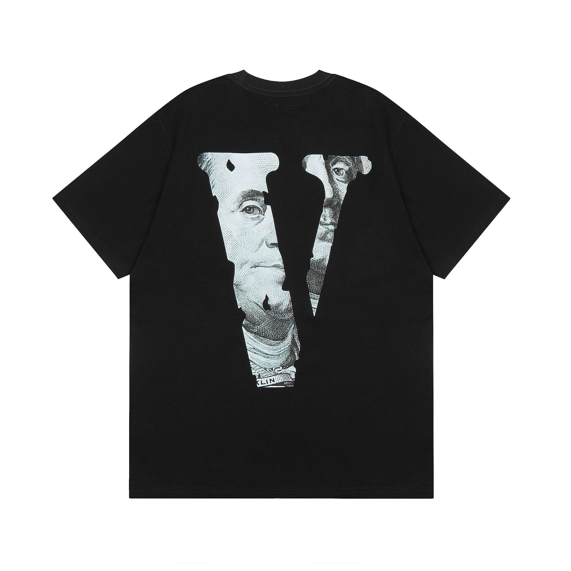 Vlone T Shirt Spring Summer Crew Neck Short Sleeve