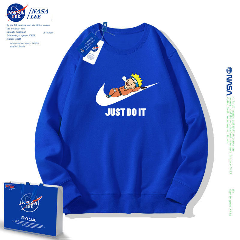 Nasa Children Hoodie Nasa Children'S Round Neck Sweater Spring And Autumn Loose