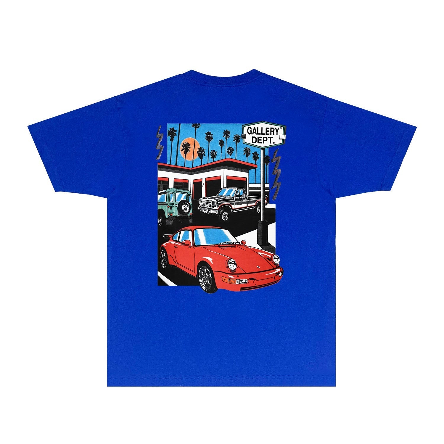 Gallery Dept T Shirts Fashion Brand Tee Shirt Short Sleeve T-shirt Blouse