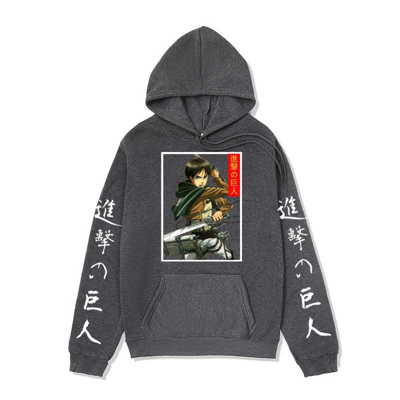 Anime Hoddies Japanese Anime Attack on Titan Series Hoodie