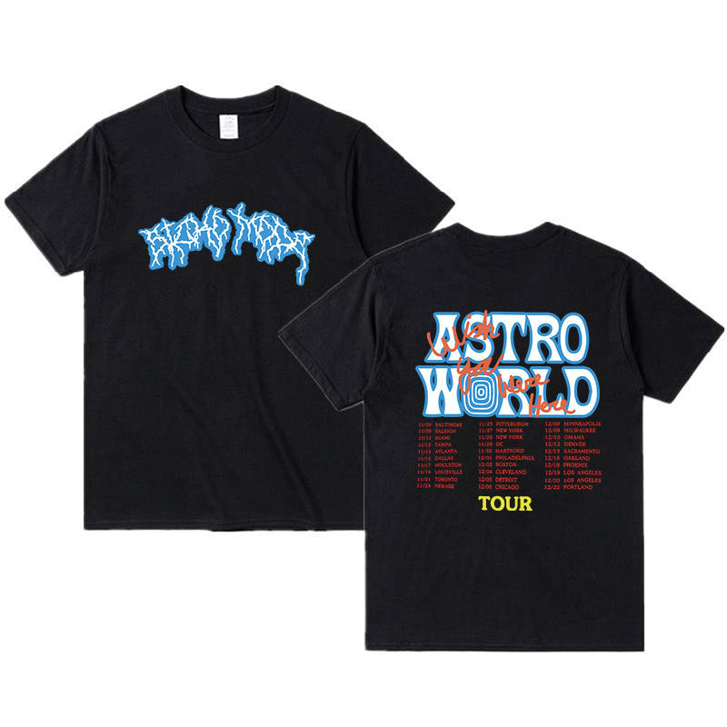 24ss uptopia t shirt men vintage hiphop cotton