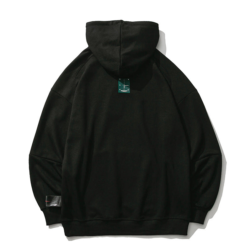 Men's Graphic Hoodies Men's Autumn Retro Hooded Sweater Men's and Women's