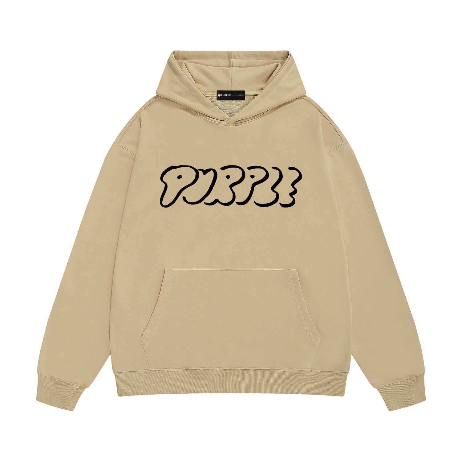 Purple Brand Hoodie Fashion Loose Hooded Sweater