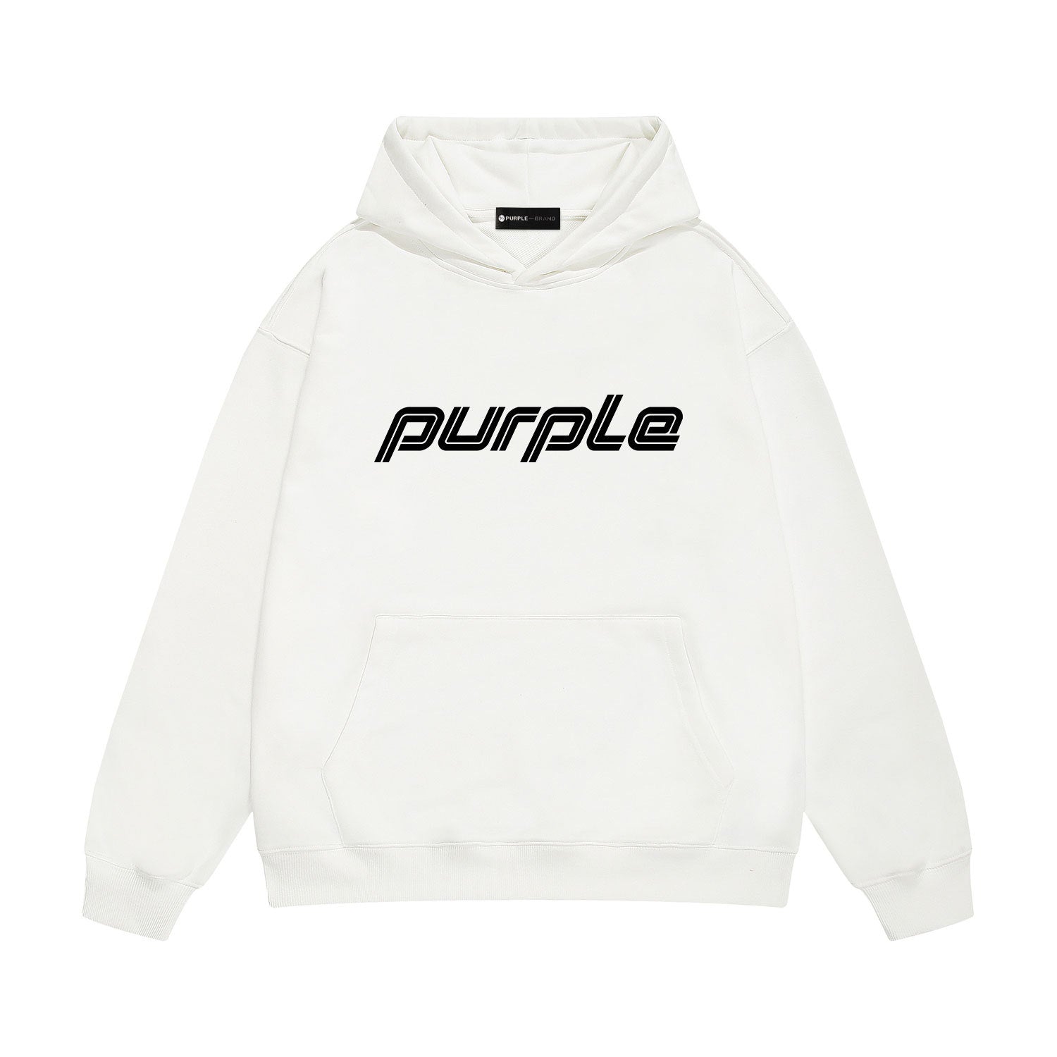 Purple Brand Hoodie Fashion Loose Hooded Sweater
