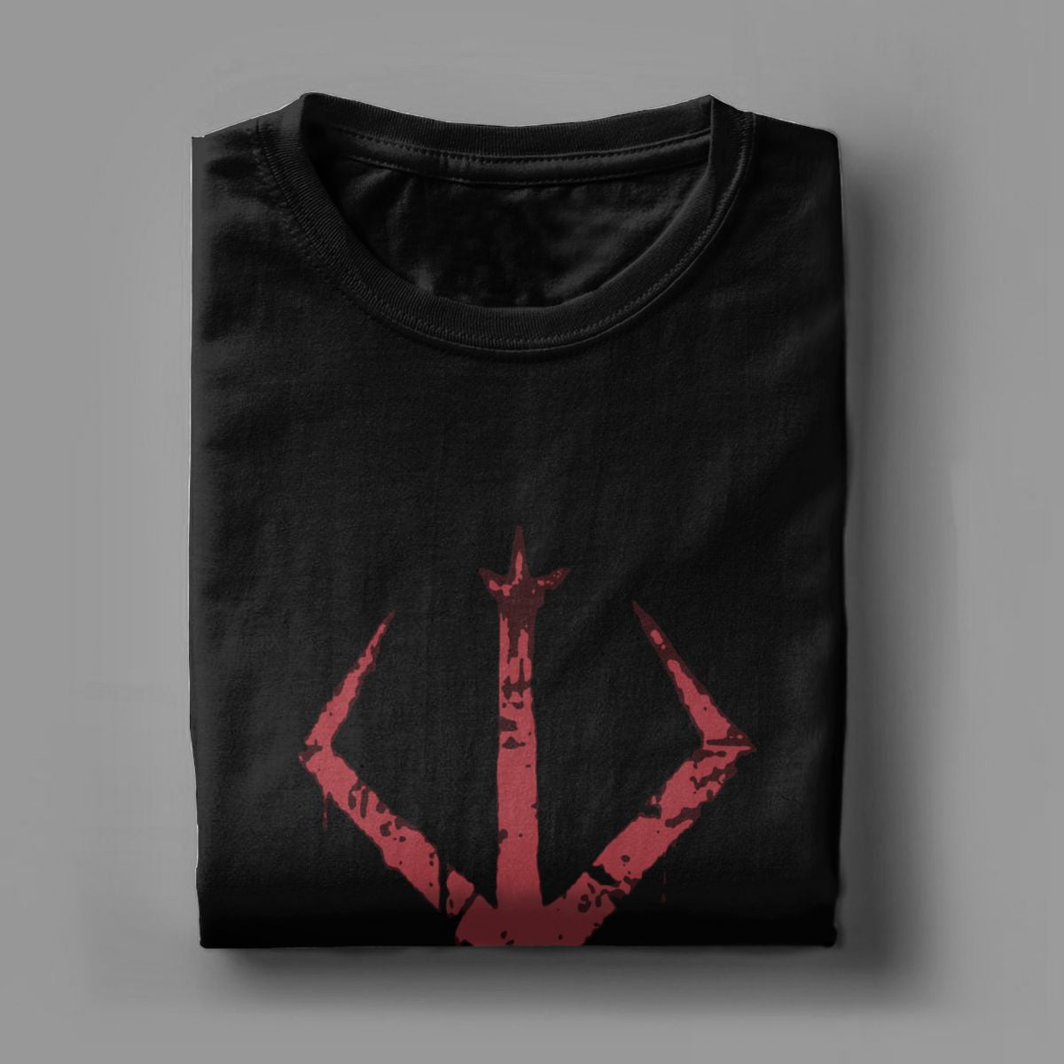 Men's Anime Brand Of Sacrifice Symbol T Shirt  Cotton Tops