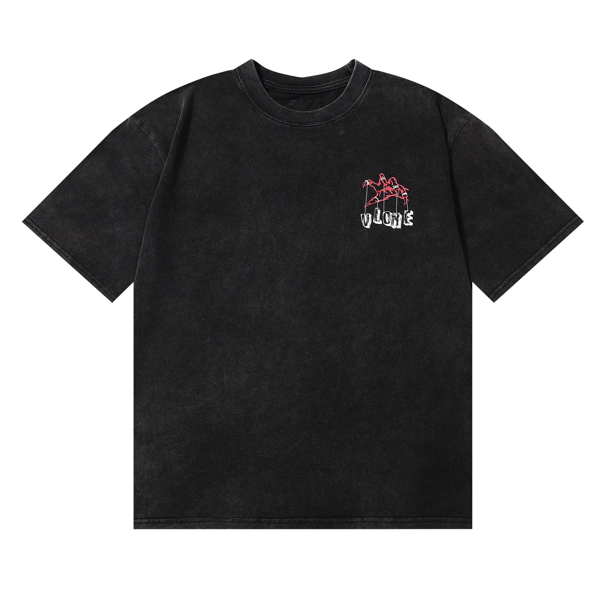 Vlone T Shirt Spring Summer Crew Neck Pullover Short Sleeve