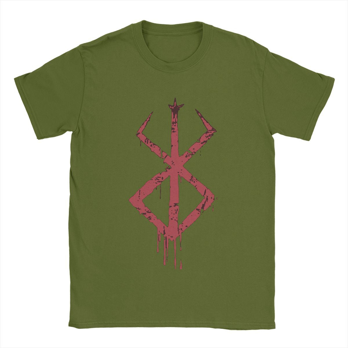 Men's Anime Brand Of Sacrifice Symbol T Shirt  Cotton Tops