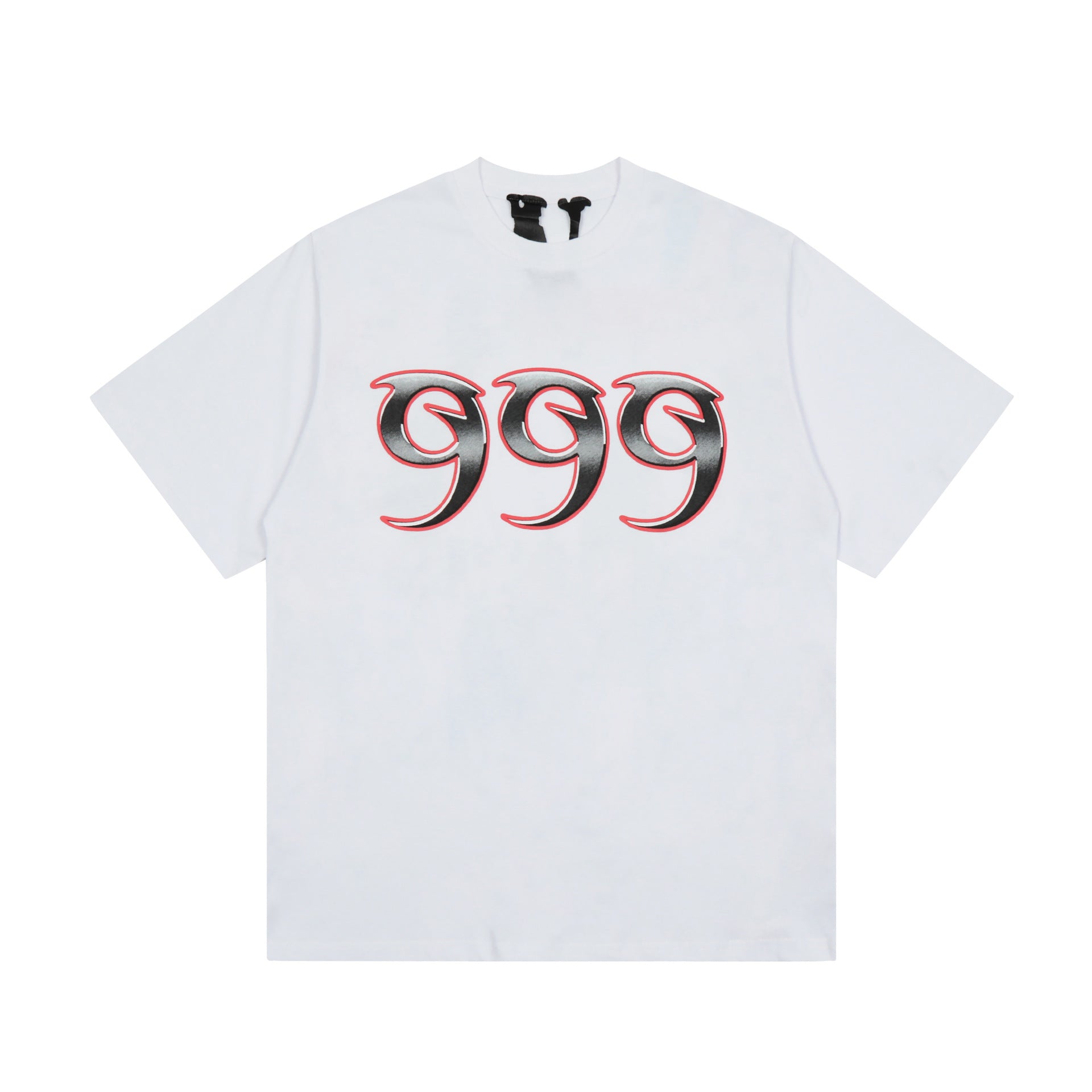 Vlone T Shirt Spring Summer Blade Letter Pattern