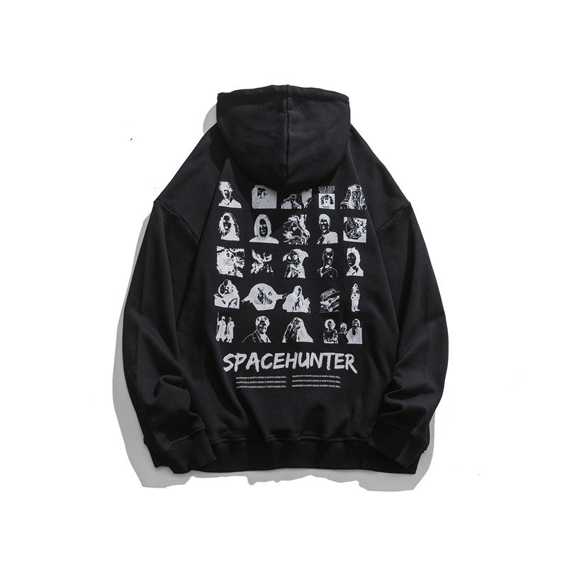 Men's Graphic Hoodies Men's Autumn Clothing Men's Casual Jacket