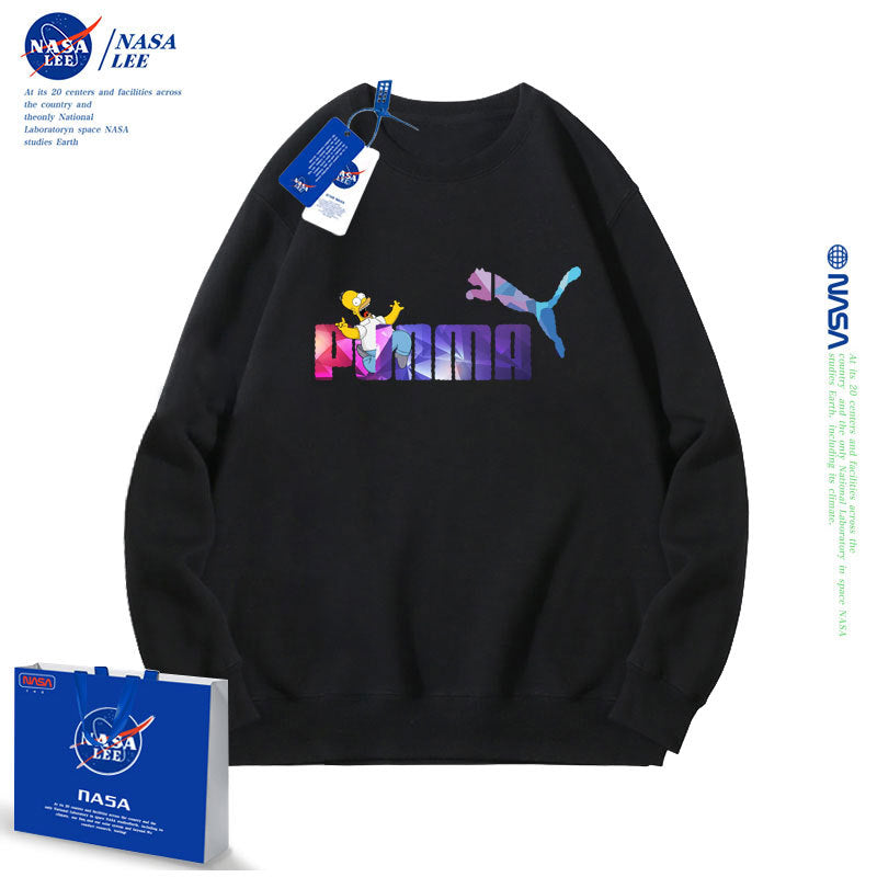 Nasa Children Hoodie Nasa Joint Name Children'S Sweater Spring And Autumn