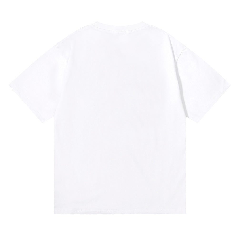 Rhude T Shirt Wheat Ear Fruit Print Short Sleeve T-Shirt