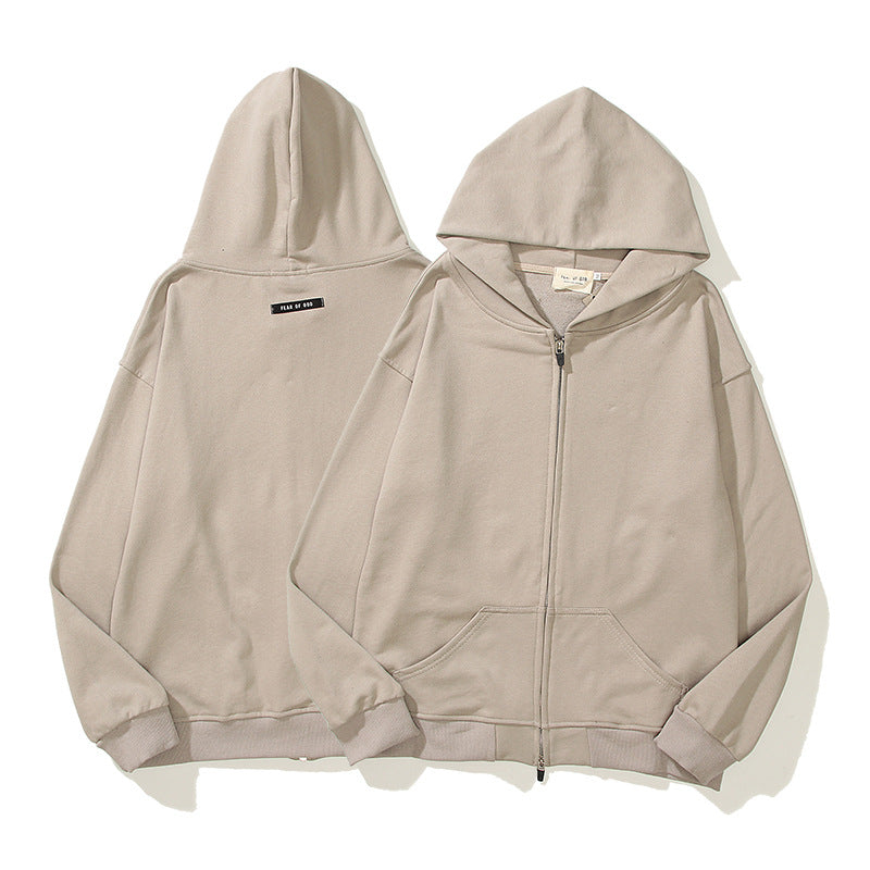 Kanye West Sunday Service Hoodie Fog Zipper Coat Hoodie Simple