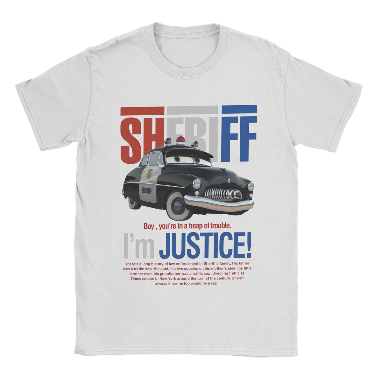 Men's Cars Im Lightning Mcqueen T Shirts  Cotton Tops Crazy