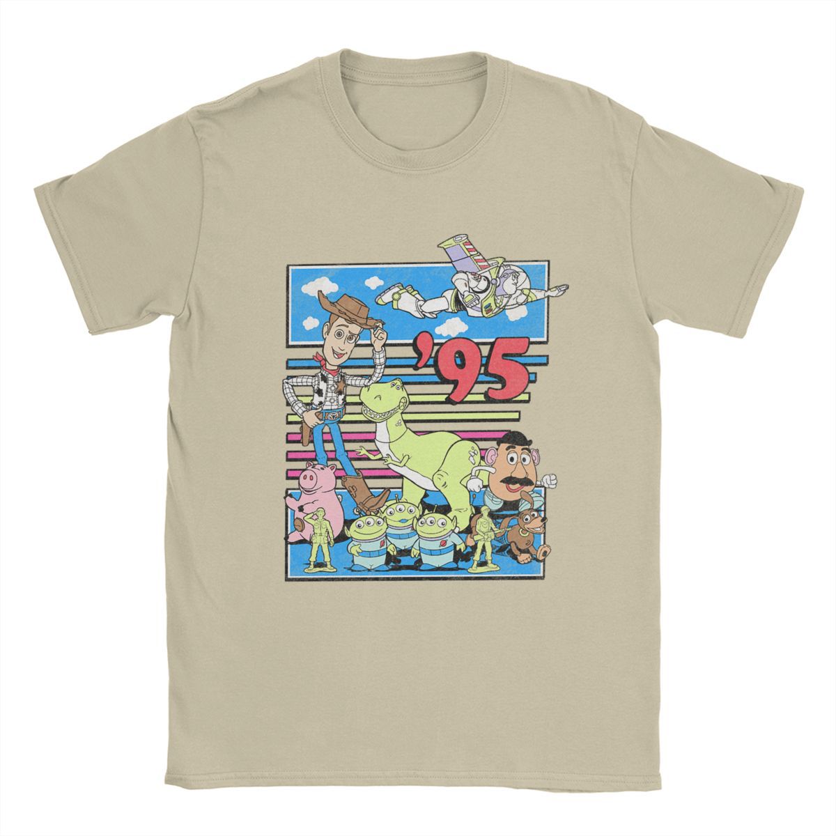 Men Toy Story Friends Since 95 T Shirts Buzz Lightyear