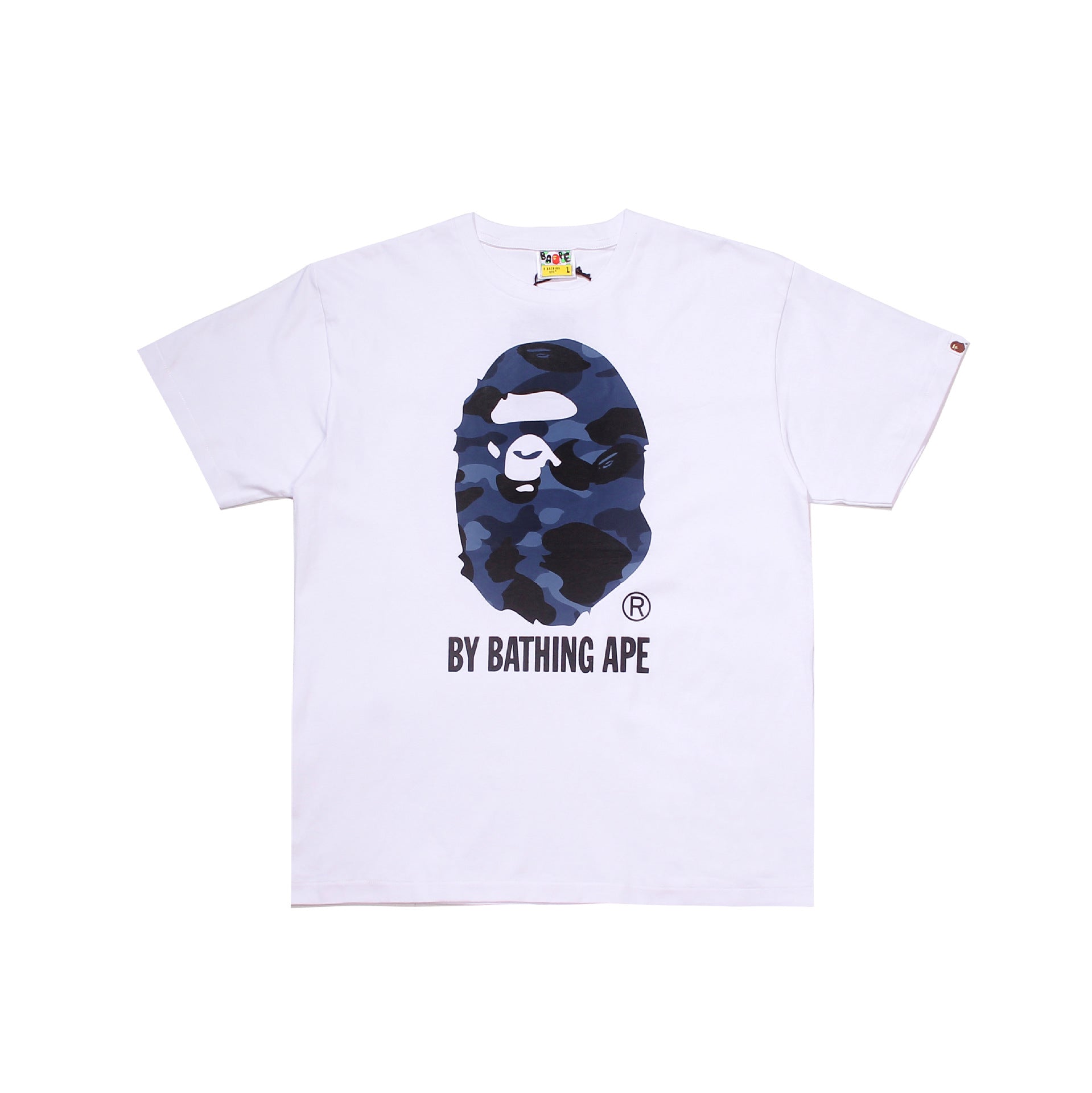 Bape Bearbrick T Shirt Casual Letter Printed Round Neck Short Sleeve