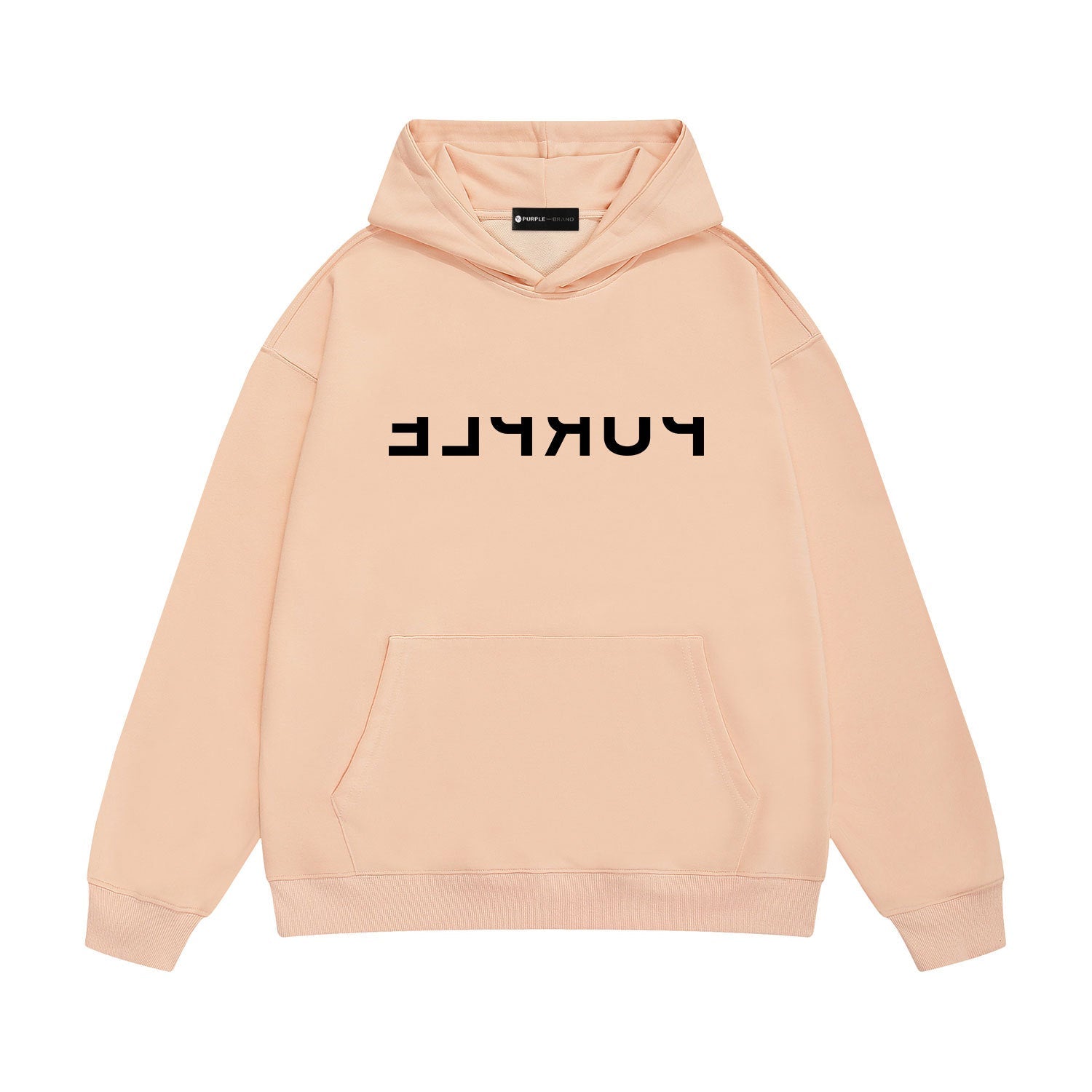 Purple Brand Hoodie Fashion Loose Hooded Sweater