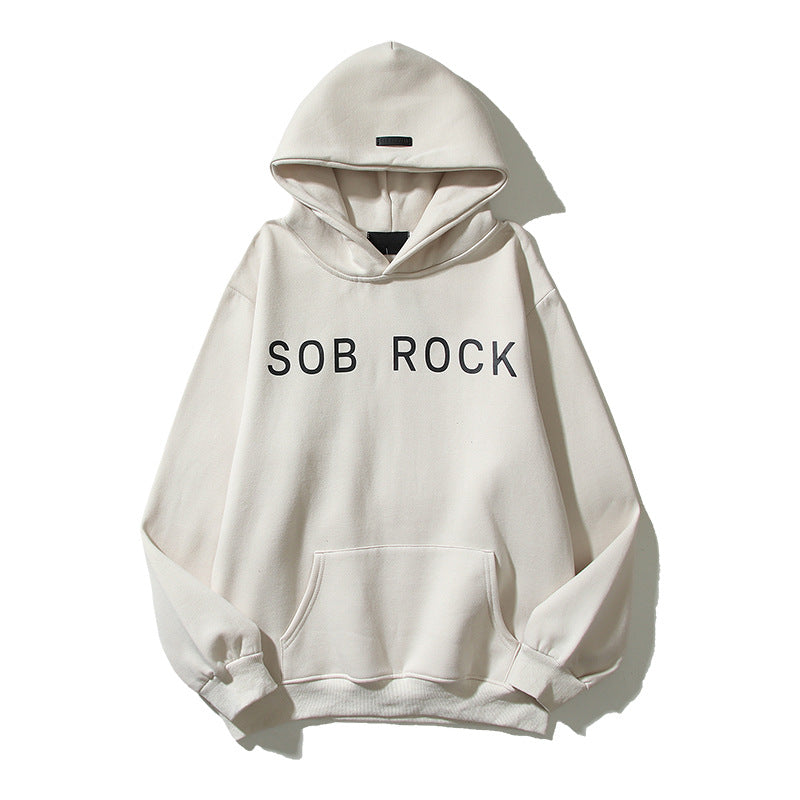 Kanye West Sunday Service Hoodie Fog Autumn And Winter Hooded Sweater Fleece-Lined