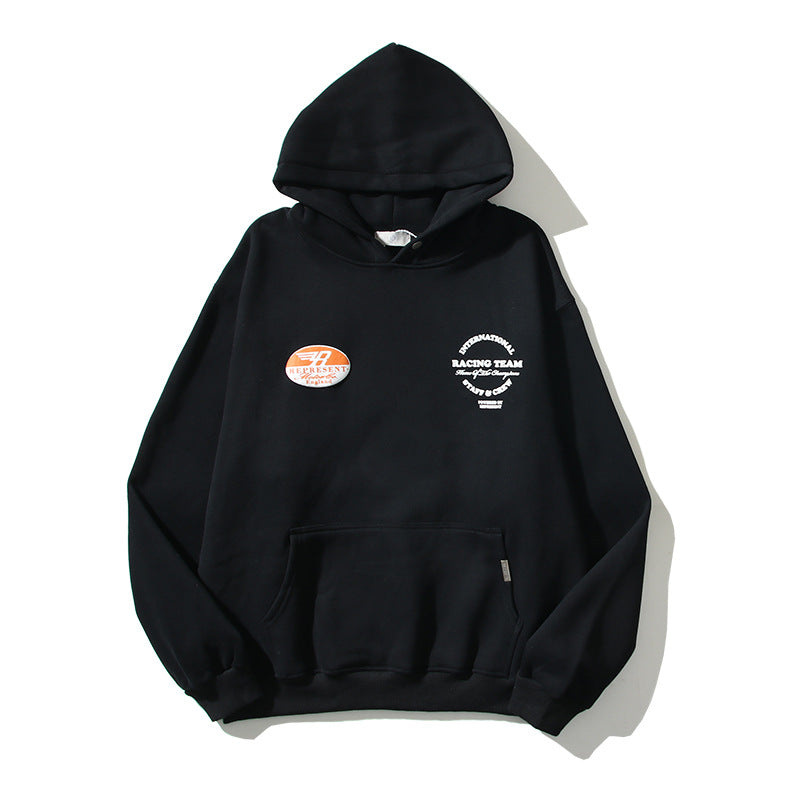 Kanye West Sunday Service Hoodie Oversize Orange Brown Color Matching Hooded Sweater For Men And Women