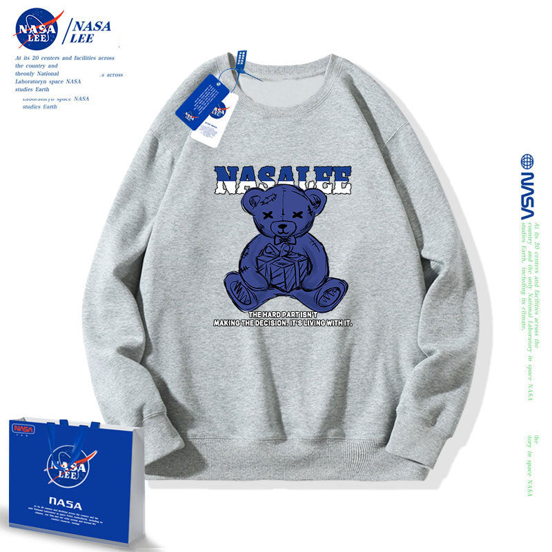 Nasa Children Hoodie Nasa Boys' Round Neck Sweater Spring And Autumn
