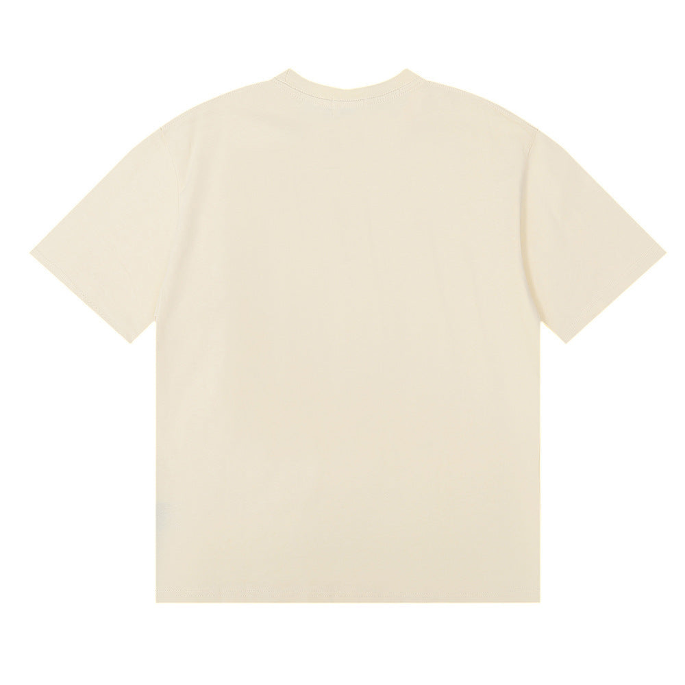 Rhude T Shirt Micro Label Yacht Club Print Short Sleeve T-Shirt