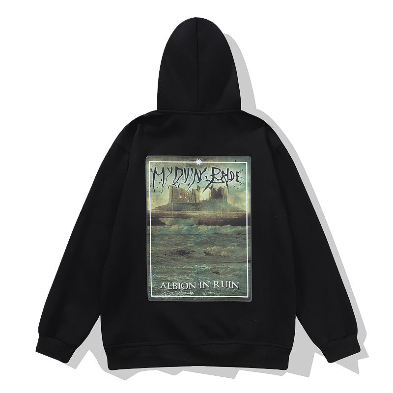 Kanye West Sunday Service Hoodie Kanye Fleece Lined Zipper Cardigan Sweater