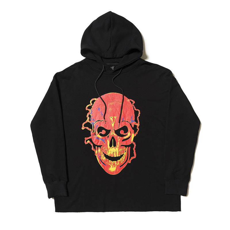 Vlone Hoodie Men'S And Women'S Casual Thick Hooded Sweater