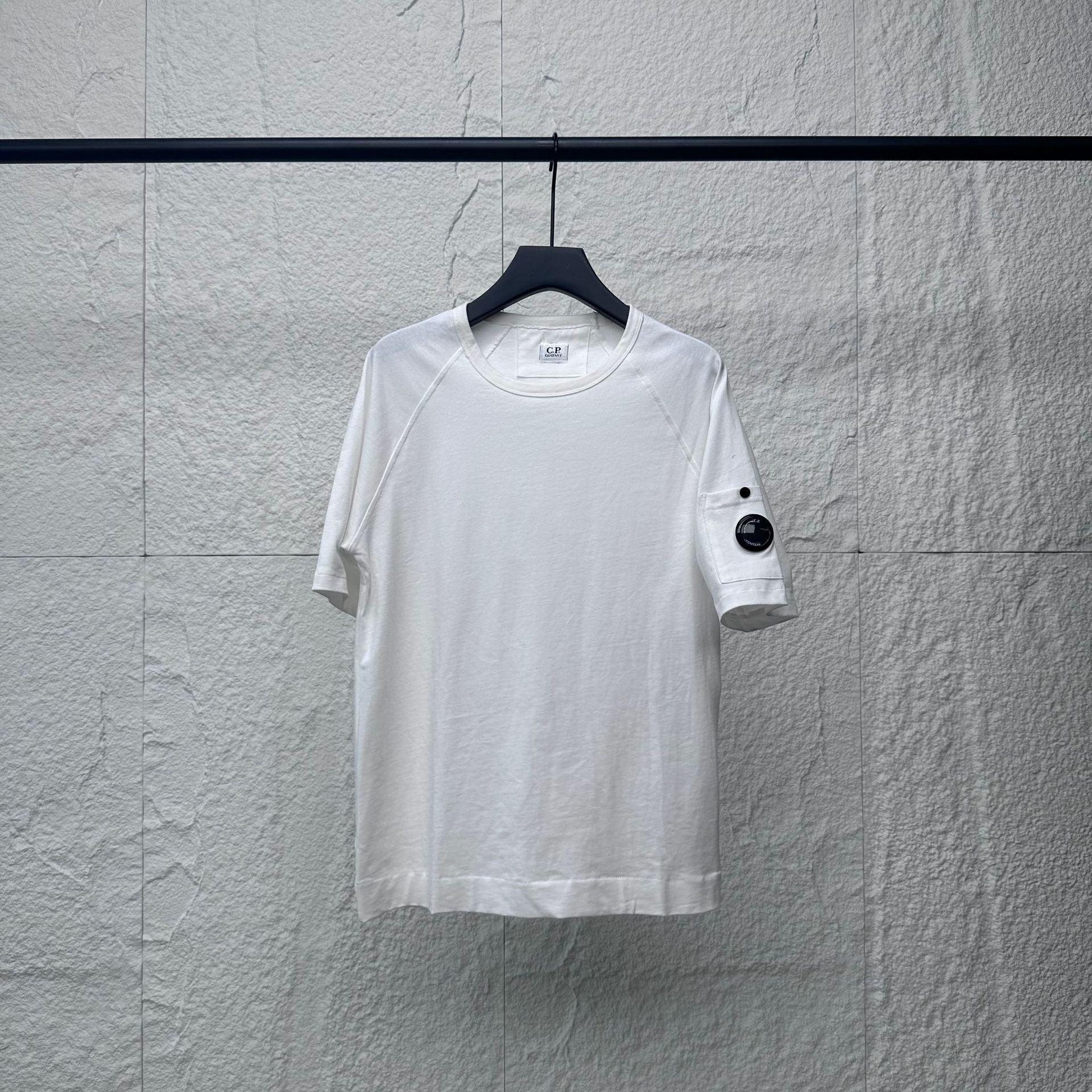 Cp Company T Shirts Summer Casual Loose Crew Neck Pullover