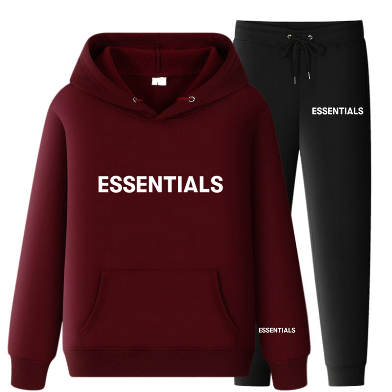 Fog Fear Of God Hoodie & Pants 2 Piece Set Sports Hooded Sweatshirt Sweatpants