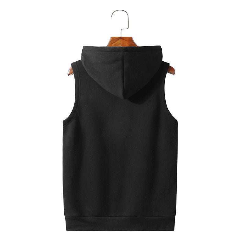 MEN'S Hoodie Hooded Waistcoat