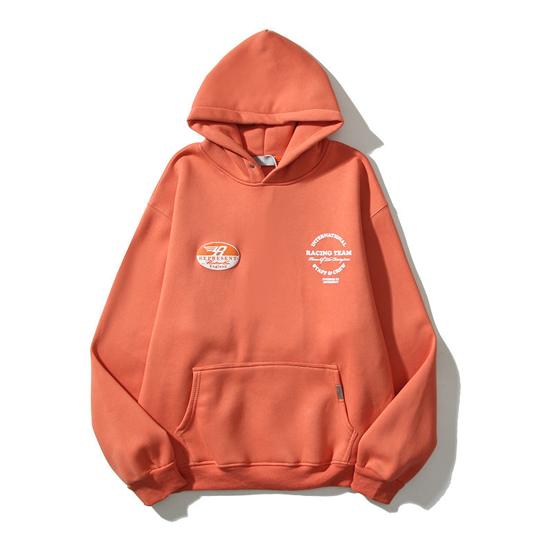 Kanye West Sunday Service Hoodie Oversize Orange Brown Color Matching Hooded Sweater For Men And Women