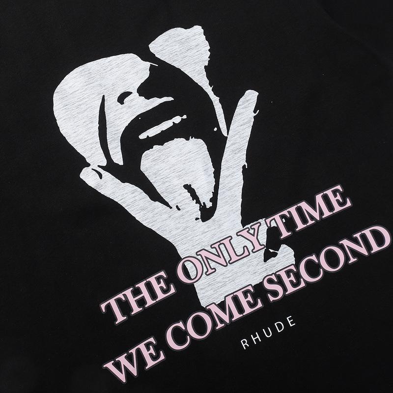 Rhude T Shirt Geometric Print Short Sleeve T-Shirt