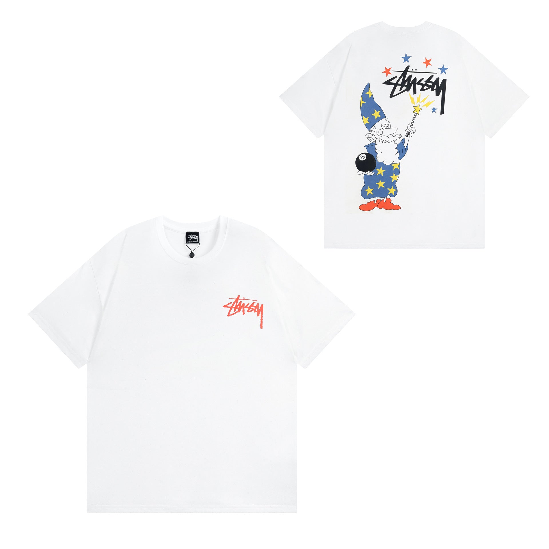 Stussy T Shirts Casual Versatile Loose T Shirts Couple