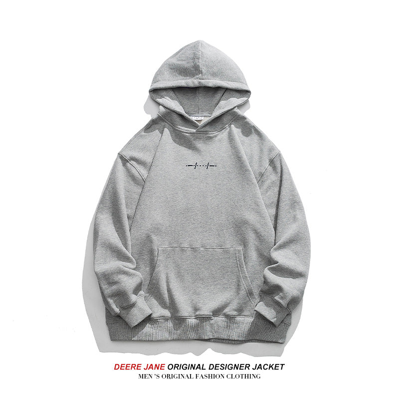 Men Pullover Hoodie Spring Sweater Men's Loose Casual Casual Student Coat